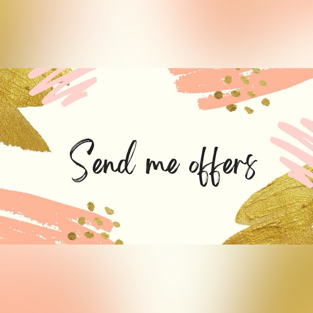 Love the item but not the price, send me an offer😊💛✨